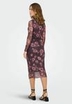 Платье ONLY MATERNITY OLMLOURA MIDI, Hot Fudge/Lilac - фото 3