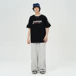 Футболка унисекс KONZEN, цвет белый с серым меланжем - фото 11