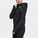 Куртка женская черная Adidas - фото 4