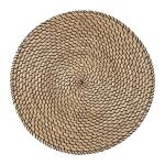 Салфетка Ikea Lattad, 37 см, водоросли/черный - фото