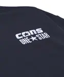 Футболка cons one star crew sweatshirt 'black' Converse, черный - фото 3