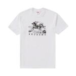 Футболка Supreme Riders Tee 'White', белый - фото