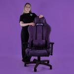 Игровое кресло Arozzi, Torretta, Soft Fabric, Purple / Фиолетовый - фото 6