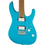 Электрогитара Charvel Pro-Mod DK24 HH 2PT CM, матовый голубой лед - фото 5