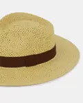 Соломенная шляпа Emidio Tucci, бежевый - фото 2