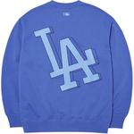 MLB Свитшот Unisex Blue Crew Neck Moderate Regular - фото 3