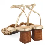 Сандалии Gioseppo Burnside heel, золотой - фото 3