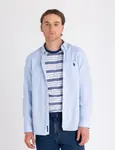 Рубашка U.S. Polo Assn Solid Stretch Poplin Long Sleeve, голубой - фото 4