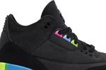 Кроссовки Air Jordan 3 Retro SE GS Quai 54, черный - фото 2