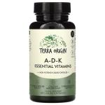 Terra Origin, ADK Essential Vitamins, 60 жидких капсул - фото