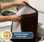 Коврик универсальный Muddy Mat, 122х153 см, шоколадно-коричневый - фото 4