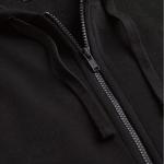 Худи H&M Relaxed Fit Hooded Jacket, черный - фото 8