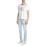 Футболка мужская белая Saint Laurent, белый - фото 3