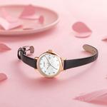 Disney Часы Mickey Series Quartz Movement Watch Women's Watch White Dial, Black - фото 4