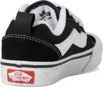 Кроссовки Vans Kids  Knu Skool, Black/True White - фото 5