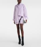 Замшевые ботильоны Nina 105 Paris Texas, Off Black - фото 3