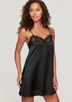 LASCANA Пеньюар в черном цвете - фото 2