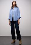 Блуза Street One Button-down blouse, Blau/Blue - фото 4