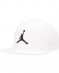 Мужская кепка Pro Jumpman Snapback Jordan, белый - фото