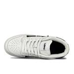 Низкие кеды для скейтбординга унисекс белые ZUIBANG, белый черный розовый - фото 10