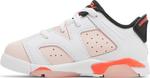 Кроссовки Air Jordan 6 Retro Low TD Atmosphere, белый - фото 3