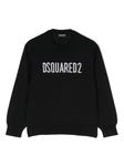 Dsquared2 джемпер с логотипом, черный - фото