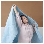 Одеяло, легкое, теплое IKEA, 200x230 см, светло-голубой - фото 3