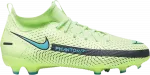 Бутсы Nike Phantom GT Academy DF MG GS 'Lime Glow', зеленый - фото