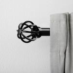 Комплект наконечников для карниза Ikea Tallbarsmal, 2 штуки, черный - фото 2