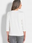 Goldner Лонгслив в белом цвете - фото 3