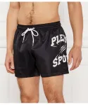 Пляжные шорты Regular fit Plein Sport, черный - фото