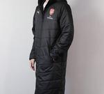 Пальто-парка мужское черное Puma, черный - фото 5