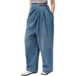 LOEWE Драпированные джинсы indigo blue - фото 4