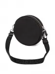 Круглая сумка через плечо с логотипом HUGO, черный - фото 2