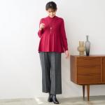 Свитер с баской Lobjie, цвет Red - фото 2