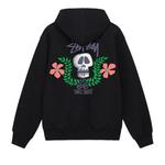Толстовка на молнии Stussy Skull Crest, цвет Черный - фото 2