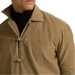 Велюровая рубашка Polo Ralph Lauren, хаки - фото 7