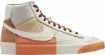 Кроссовки Nike Blazer '77 Pro Club 'Light Bone Pecan', кремовый - фото