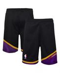 Шорты Swingman для больших мальчиков и девочек Black Phoenix Suns Hardwood Classics Mitchell & Ness - фото