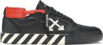 Кроссовки Off-White Vulcanized Low Black White, черный - фото