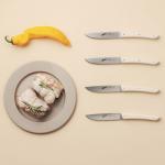 Набор ножей для стейка Berkel, 4 шт. Цвет кремовый - фото 2