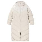 Пуховик Nike Sports Loose Casual Long Hooded, светло-розовый - фото