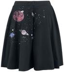 Короткая юбка Outer Vision Planetarium, черный - фото 2