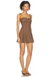 Мини-платье Elanor Superdown, brown - фото 2