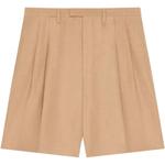 Плиссированные шорты Givenchy, tan - фото
