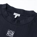 Топ женский Loewe укороченный, черный - фото 4