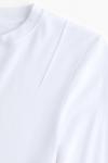 Лонгслив H&M Pima cotton, белый - фото 5