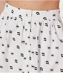 Юбка Ikon AOP Karl Lagerfeld, белый - фото 4