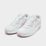 Повседневная обувь Nike Air Max 90 для больших детей для девочек, белый (Размер 22.5 RU) - фото 2