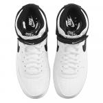 Кроссовки Nike Air Force 1 '07 High, белый/черный - фото 4